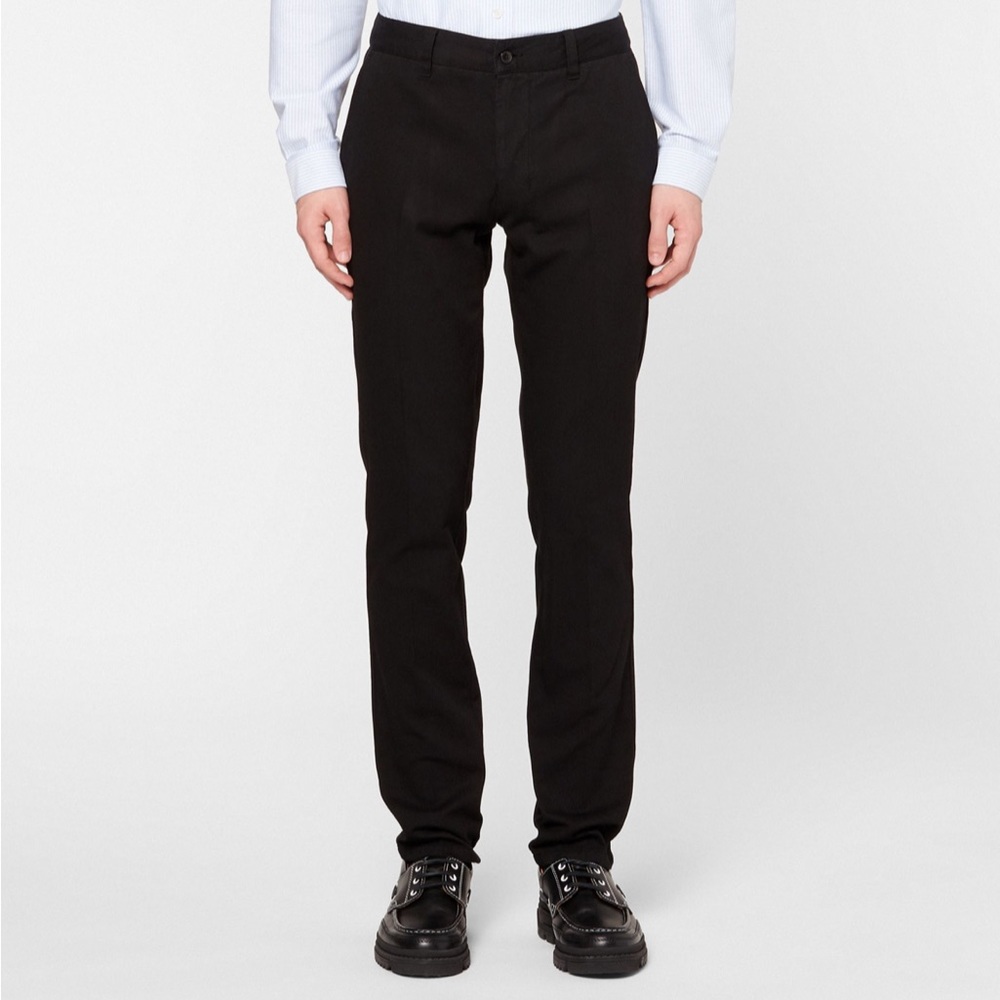 AMI Alexandre Mattiussi Mens Chino Trousers
Cotton gabardine Black Size XXL